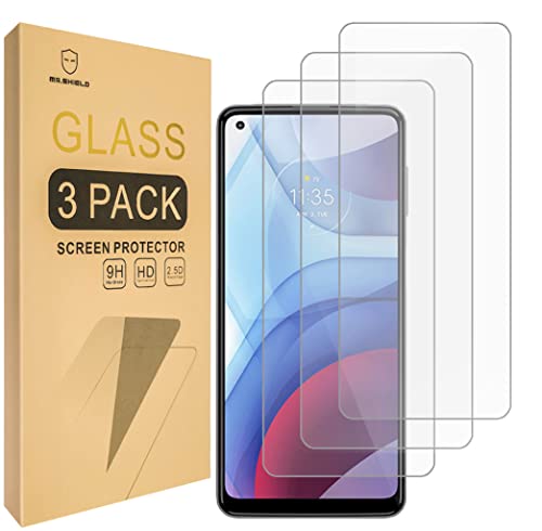 [3-Pack] Designed For Motorola (MOTO G Power 2021)[Not Fit for 2020 Version] [Upgrade Maximum Cover Screen Version] [Tempered Glass] [Japan Glass