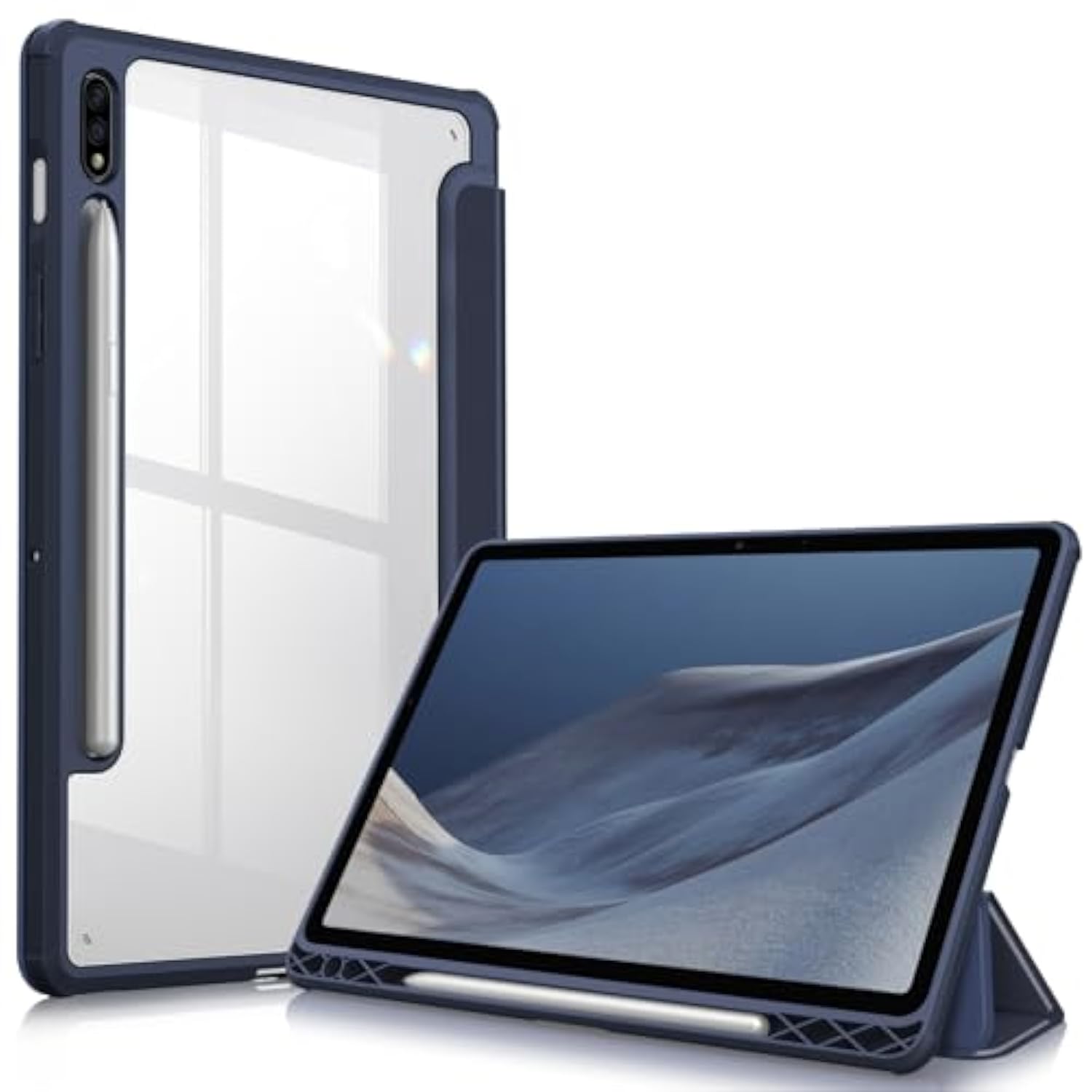Fintie Hybrid Slim Case for Samsung Galaxy Tab S8/Tab S7 11 Inch (Model SM-X70