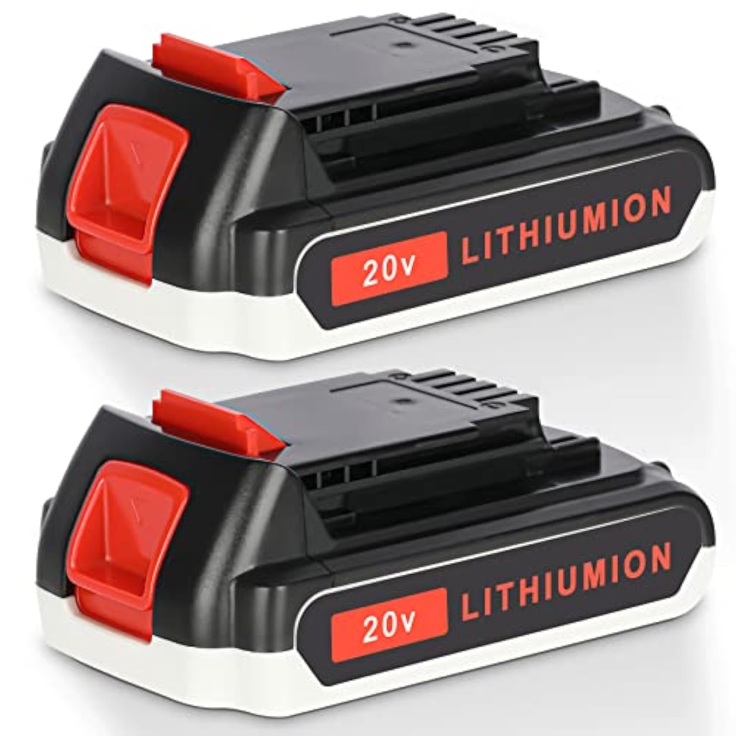 2 Packs 3000Mah Replace Battery Compatible For Black And Decker 20V Lithium Battery Lb20 Lbx20, For Black+Decker Lbxr20 Decker Battery For Black & Decker 20 Volt Max Cordless Tools