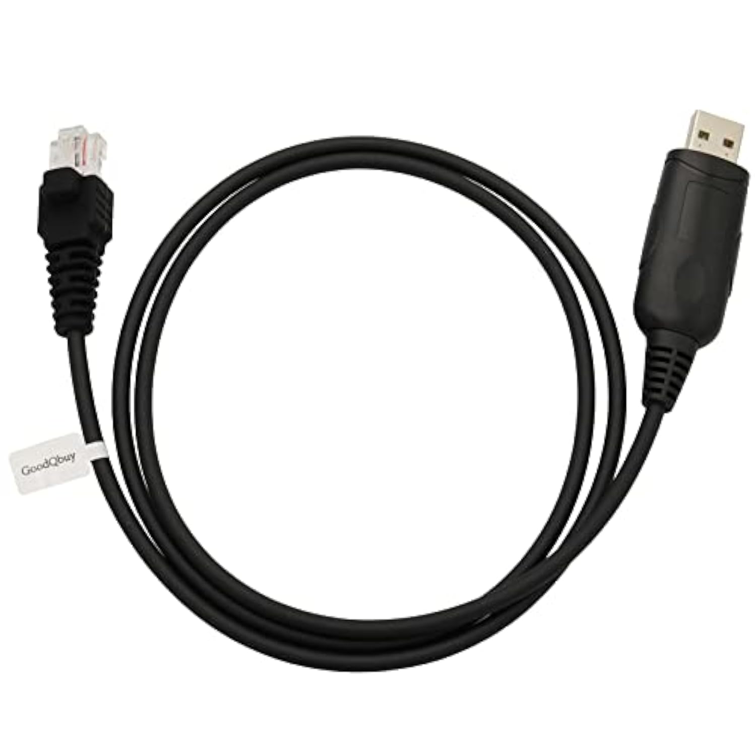 Kpg-46 Usb Programming Cable For Kenwood Radio Tm-261A Tm-271A Tm-281A Tk-863G Tk-868 Tk-868G Tk-880 Tk-880G Tk-8108 Tk-8150 Nx-700 Nx-800 Nx-900 Rj45 8-Pin