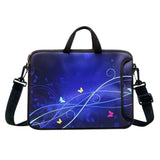17-Inch To 17.3-Inch Neoprene Laptop Shoulder Messenger Bag Case Sleeve For 16 16.5 17 17.3" Inch Acer/Asus/Dell/Lenovo/Hp/Macbook (Blue)