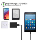 Compatible For Jitterbug Flip Phone Charger - [Ul Listed] For Jitterbug Flip, Smart 2 Cell Phone Micro Usb Wall Charger With 5Ft Cable