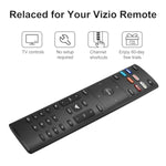 Remote For Vizio Smart Tv Remote, 2-Pack Universal Replacement Control For Vizio Tv Remote Compatible For Vizio All Led Lcd Hd 4K Uhd Hdr Smart Tv