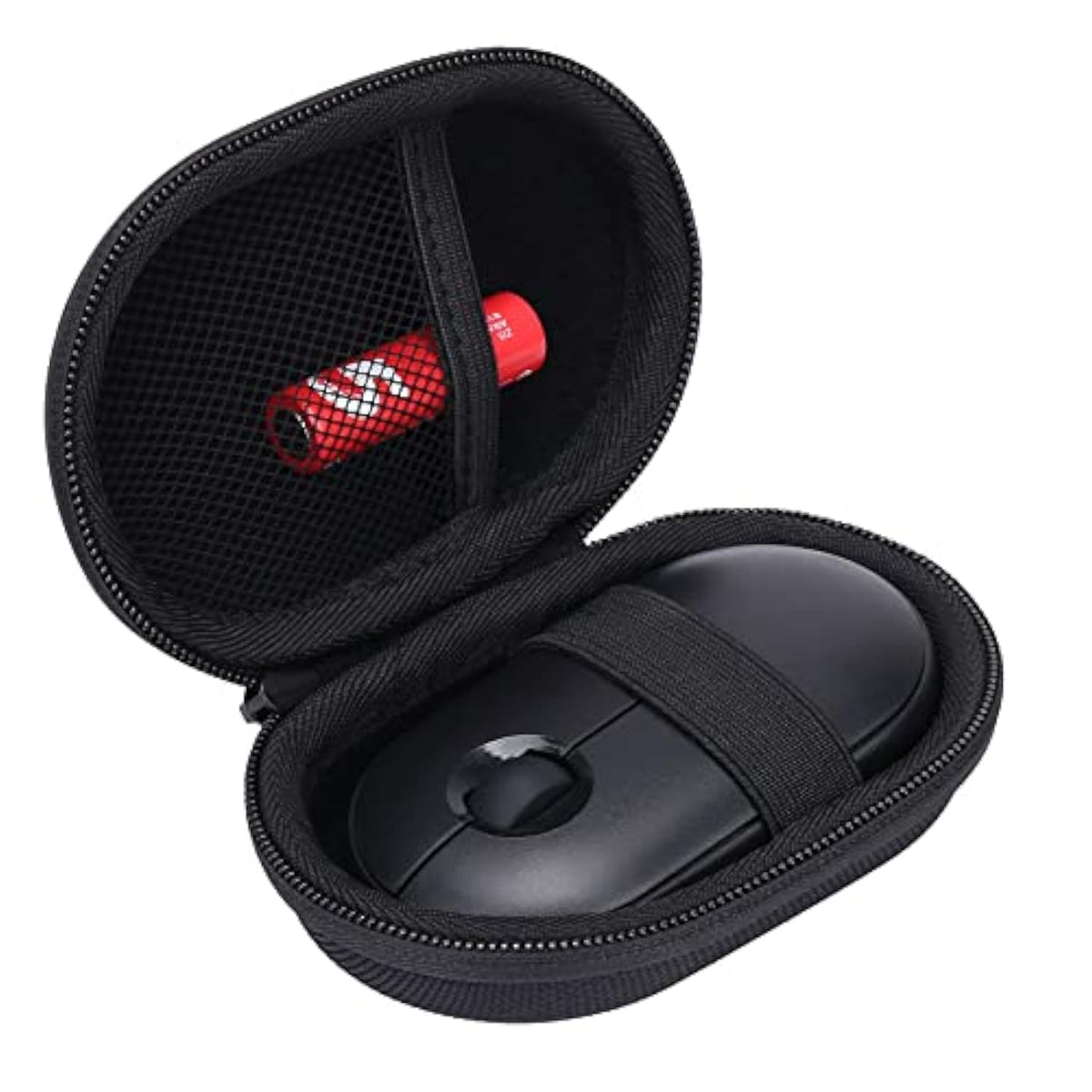 Hard Carrying Case Compatible With Logitech Pebble M350 M355 I345 Wireless Bluetooth Mouse, Case Only (Black)