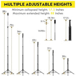 88’’ Flexible Phone Tripod With 14.95’’ Gooseneck, Remote And Phone Holder, Overhead Cell Phone Stand?Selfie Stick For Video Recording, Compatible With Iphone Android Phone, Camera