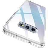For Samsung Galaxy S10E Case, Crystal Clear Shockproof Protective Durable Slim Fit Phone Cover For Galaxy S10E With Transparent Hard Pc Scratch-Resistant Back & Soft Silicone Edge