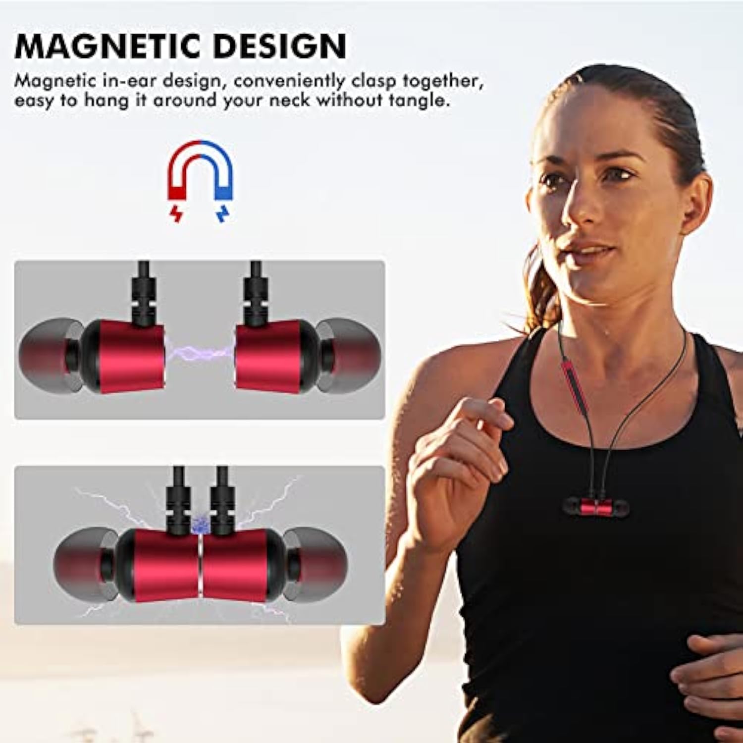 Usb C Headphone, Type C Earphone Magnetic Wired Earbud For Samsung S22 Ultra S