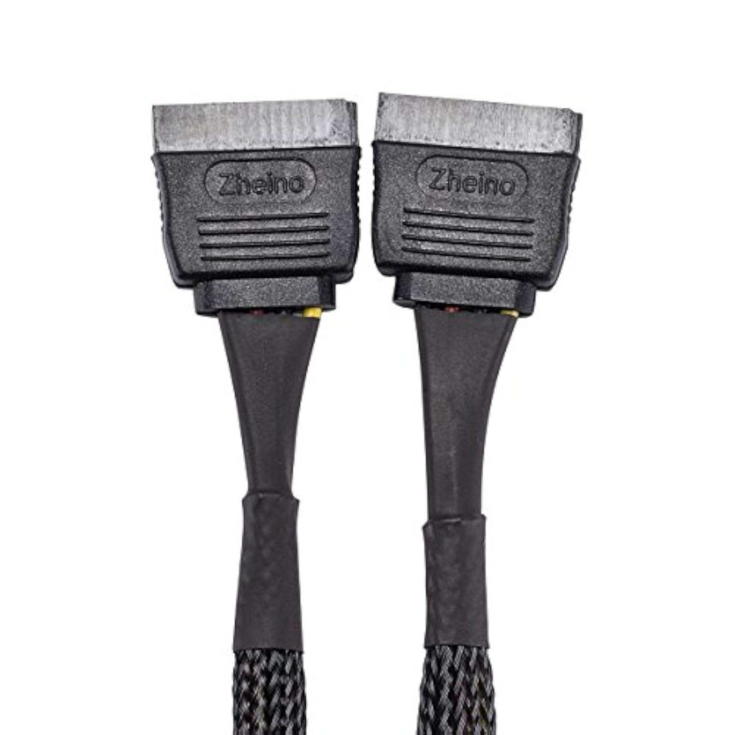 Sata Power Splitter Cable (2 Pack) Ssd Power Cable Hdd Power Cable Hard Drive