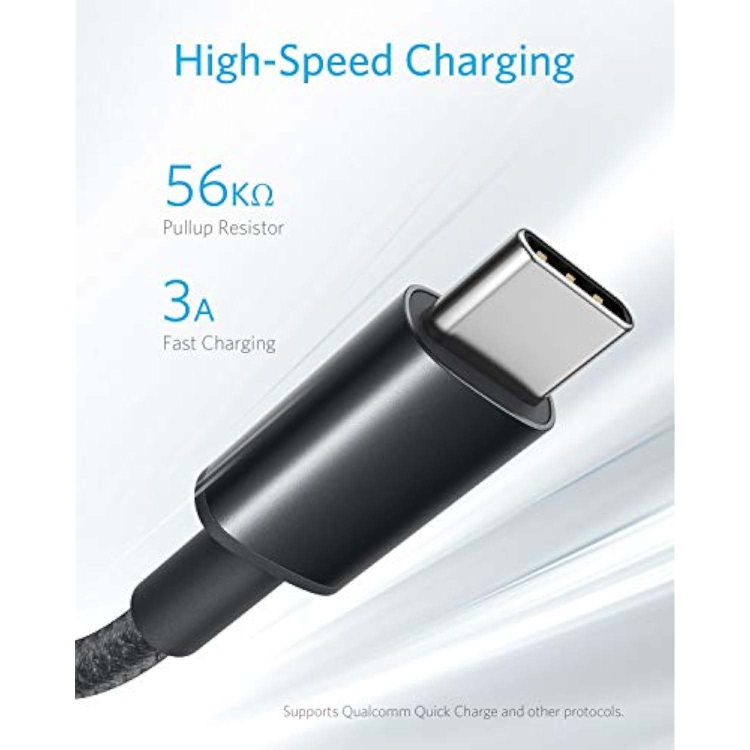 Anker USB C Cable, [2-Pack, 6ft] 2-Pack 20W Charger