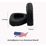 Asus Rog Delta Ear Pads By | Premium Earpads Spare Foam Cushions Ear Covers Repair Parts For Asus Rog Delta Gaming Headsets (Protein Leather)
