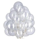 5 Inch Clear Balloons Transparent Balloons Clear Mini Latex Party Balloons Party Decorations Supplies, Pack Of 100
