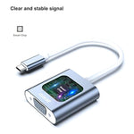 Benfei Usb C To Vga Adapter, Thunderbolt 3/4 To Vga Adapter Compatible With 15 Pro/Max, Macbook Pro/Air 2023, Ipad Pro, Imac, S23, Xps 17, Surface Book 3 And More [Aluminium Shell,Grey]