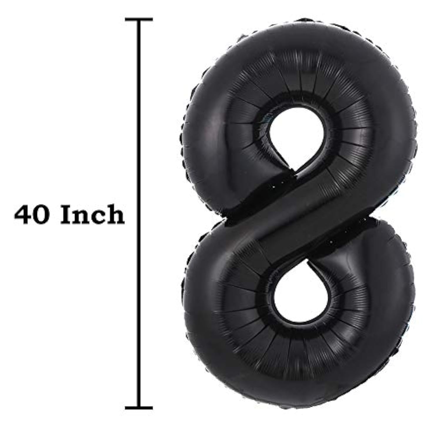 40inch jumbo Black 18 number balloons for 18th Birthday Party Decoration Men Women 18 Years Old Birthday Party Supplies use them as Props for Photos