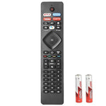 Nh800Up Rf402Av14 Bt800 Ir Remote Control Compatible With Philips Android 4K Ultra Hd Smart Led Tv Replacement Controller With Netflix Vudu Youtube With Batteries (No Voice Function)