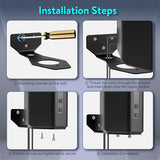 Wall Mount Kit For Nighthawk Router,Wifi7 Mesh System For Rs200 Rs280 Rs300 Rs500 Rs600 Rs700S Be6500 Be9200 Be12000 Be19000, Nighthawk Wall Bracket(1Pack)