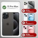 For Iphone 15 Pro Max Case Silicone, Compatible With Magsafe, Camera Protector + Screen Protector, Soft Anti-Scratch Microfiber Lining, Liquid Silicone Shockproof Phone Cover, Chalk Pink