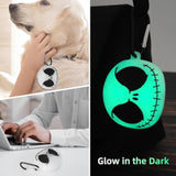 Compatible With Apple Airpods 4Th Generation Case 2024 Cover With Cleaner Kit, [Glow In The Dark] 3D Skull Airpod 4 Case Soft Silicone Protective Skin Skull Cases For Airpod 4 Gen For Women Men