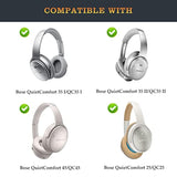 Qc35 Hinge As Same As The Oem Quietcomfort 35 Metal Hinge Swivel Replacement Parts Accessories Repair Kit Compatible With Bose Quietcomfort 35 I/Quietcomfort 35 Ii/Qc45/Qc25 Headphones (Silver)