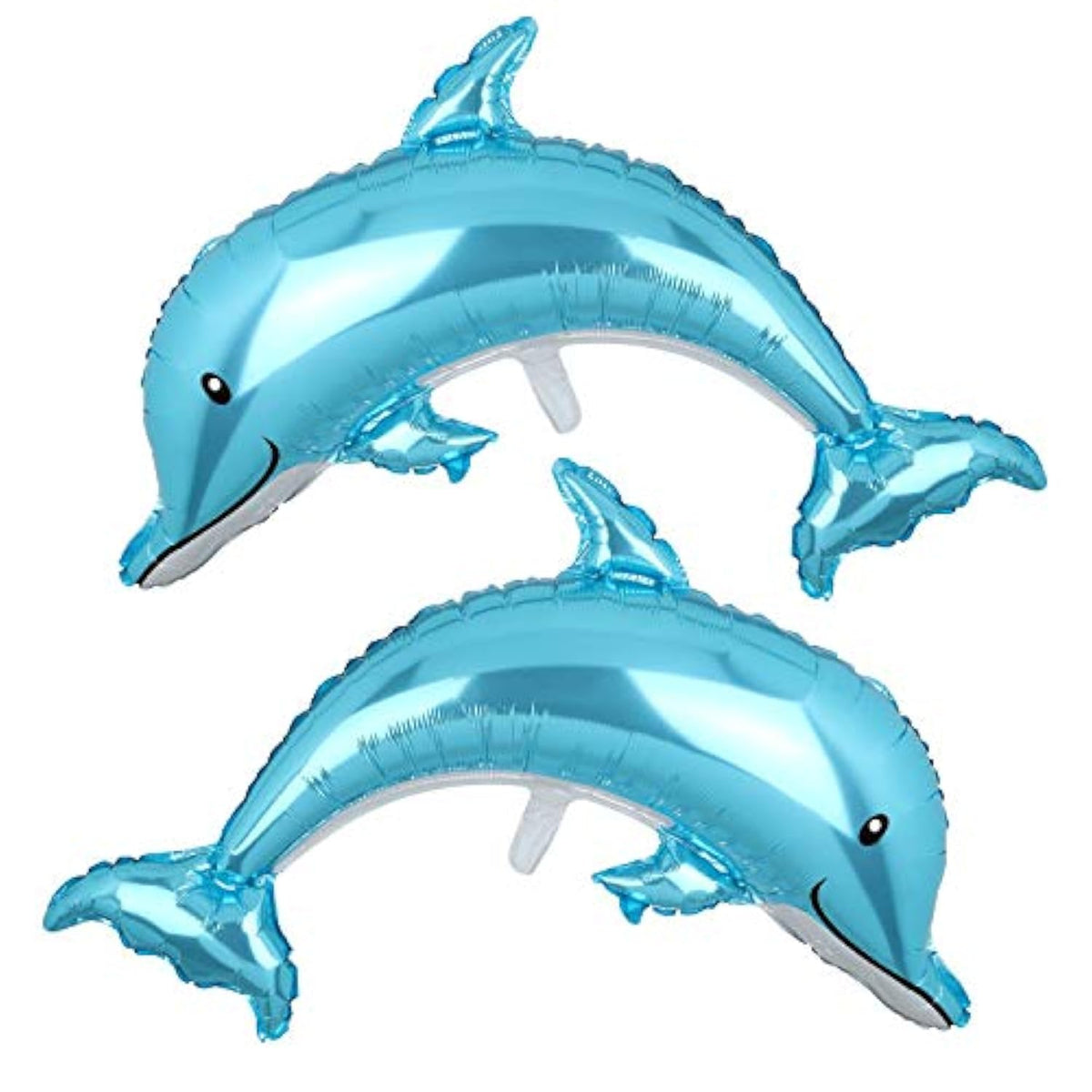 Dolphin Foil Balloons 2-Pack – Giant Splash Balloons for Birthday Parties