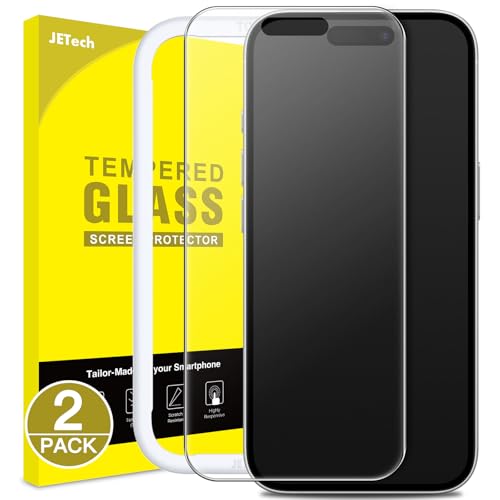 Matte Screen Protector for iPhone 16 6.1-Inch, Anti-Glare 9H Tempered Glass Film, Anti-Fingerprint, Smooth Touch, Easy Installation, Case-Friendly,