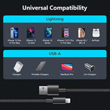 Iphone Charger Cable 3Ft Lightning To Usb Cables Fast Iphone Charging Cord 5Pack [Apple Mfi Certified] Nylon Braided For Iphone 14 Pro Max/Iphone 13 Plus/12 Pro/11 Mini/Xr/Xs/X/8/7/6S/6/Se/Ipad Air