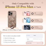 iPhone 15 Pro Max Case Compatible with MagSafe Screen Protector - Premium Protection for Your Device