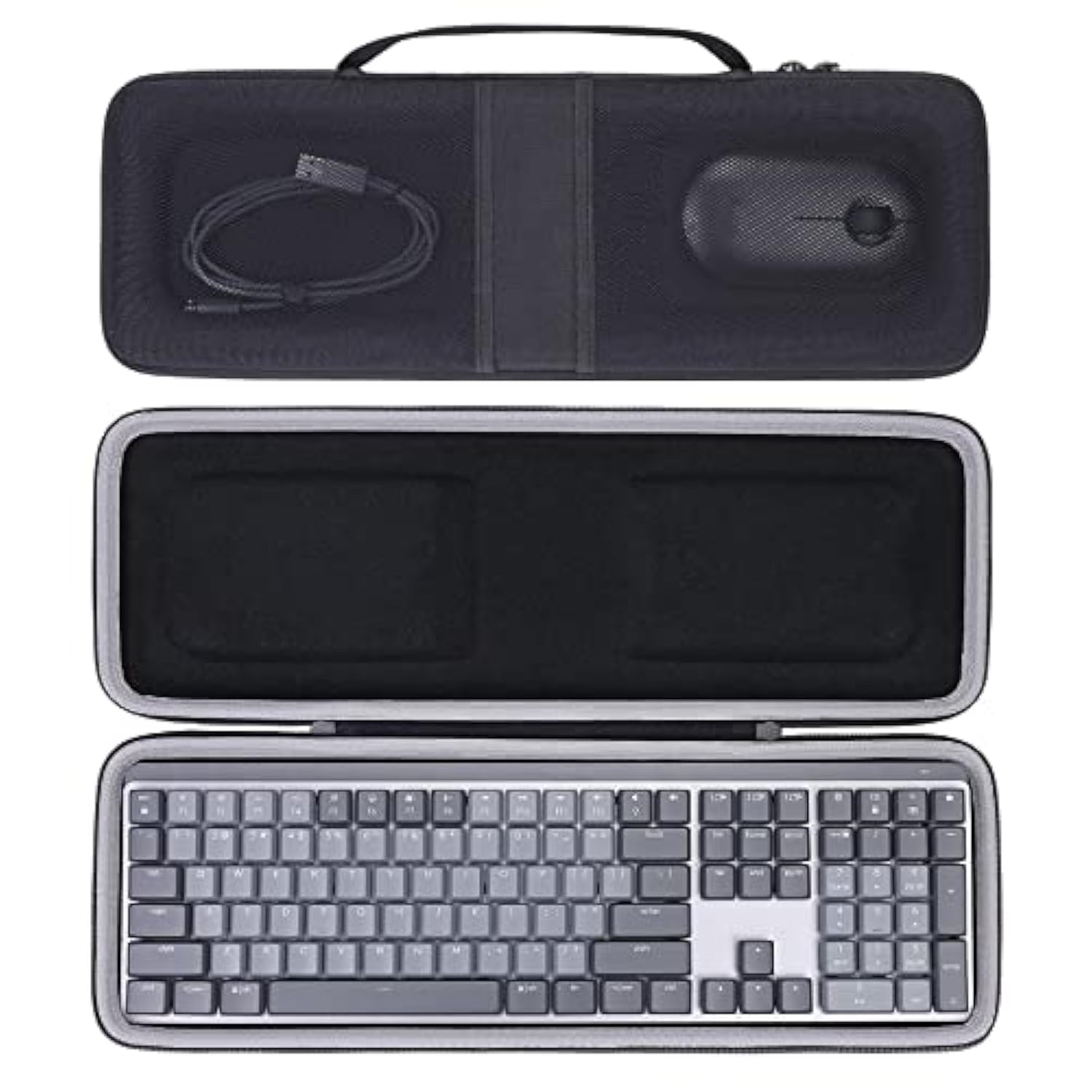 Hard Carrying Case Compatible With Logitech Mx Mechanical Wireless Illuminated