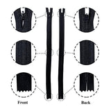 9 Inch Invisible Zippers For Sewing | Premium Quality Zippers For Dres