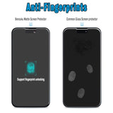(2 Pack) Matte Glass Screen Protector Designed For Iphone 16 Plus Tempered Glass Film, Anti Glare, Anti Fingerprint, Ultra-Smooth