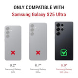 Designed For Samsung Galaxy S25 Ultra Case Wallet With Card Holder, [Magnetic Clasp Cover] [Rfid Blocking Leather Protection] Shockproof Women Men Cases For Samsung S25 Ultra Black