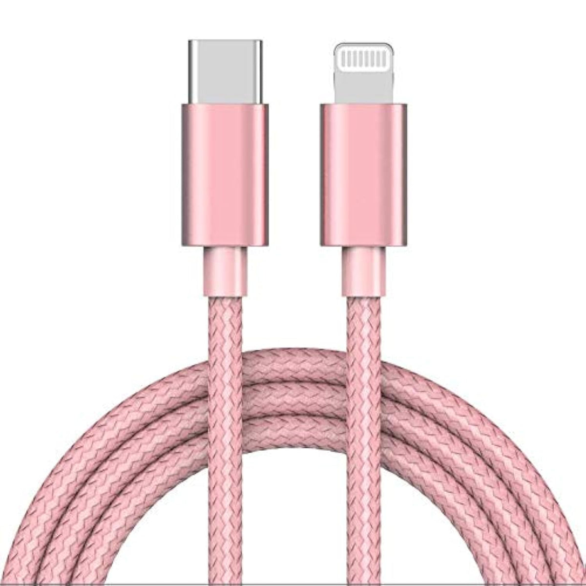 Apple Mfi Certified Usb C To Lightning Cable 4 Ft Charger/Sync For Iphone X/Xs/Xr/Xs Max / 8/8 Plus, (For Use With Type C Chargers) 4Ft (Rose)