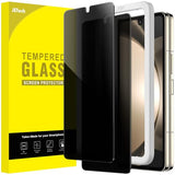 Front Privacy Screen Protector For Samsung Galaxy Z Fold 5, Anti-Spy Tempered Glass Film With Easy Installation Tool, Case-Friendly, 2-Pack
