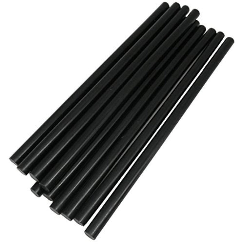 Pack Of 20 Black 7Mmx200Mm - Hot Melt Glue Sticks Strips Melting Adhesive For