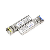 One Pair Of 1.25G Sfp Bidi Single Fiber Transceiver 1310Nm/1550Nm Smf Lc Connector Up To 20 Km For Open Switches