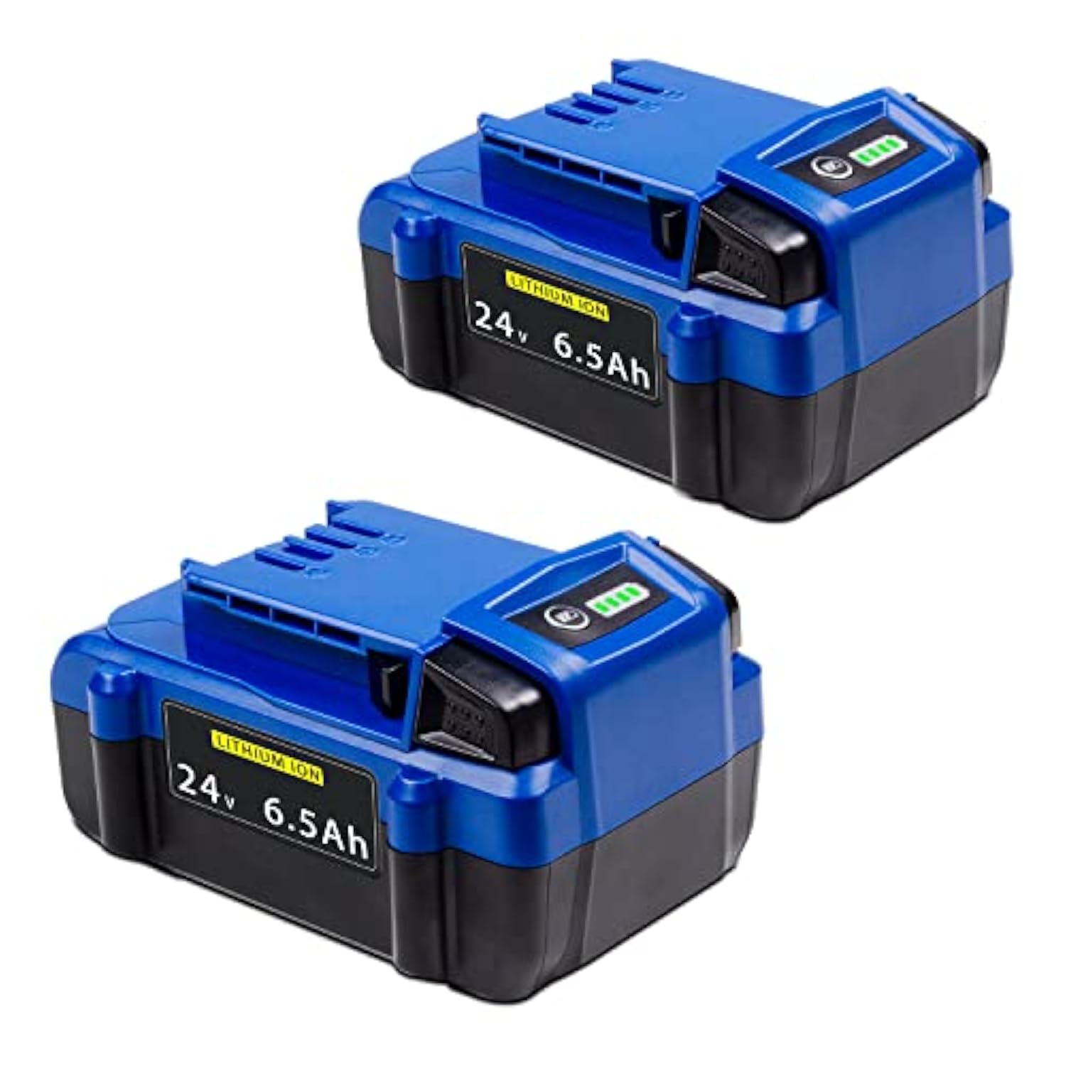 6.5Ah Replacement Kobalt 24V Lithium Battery 2 Pack For Cordless Tools