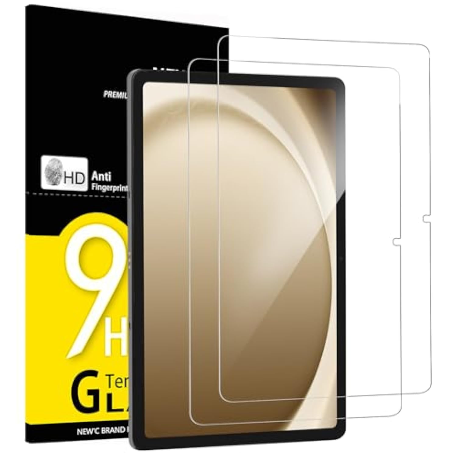2 Pack Samsung Galaxy Tab A9 Plus 11 Inch Tempered Glass Screen Protector