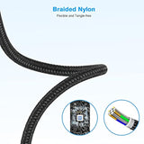 Iphone Fast Charger,2Pack Dual Port Wall Charger With Fast Charging 6.6Ft Long Nylon Braided Usb To Lightning Cable Cord Double Wall Charger Adapter Block Plug For Iphone 14 13 12 Pro Max 11 Se Ipad