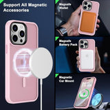 Magnetic Shockproof Case for iPhone 12 Pro Max, Pink