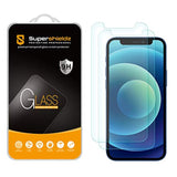 (2 Pack) Designed For Iphone 12 Mini (5.4 Inch) Tempered Glass Screen Protector, Anti Scratch, Bubble Free