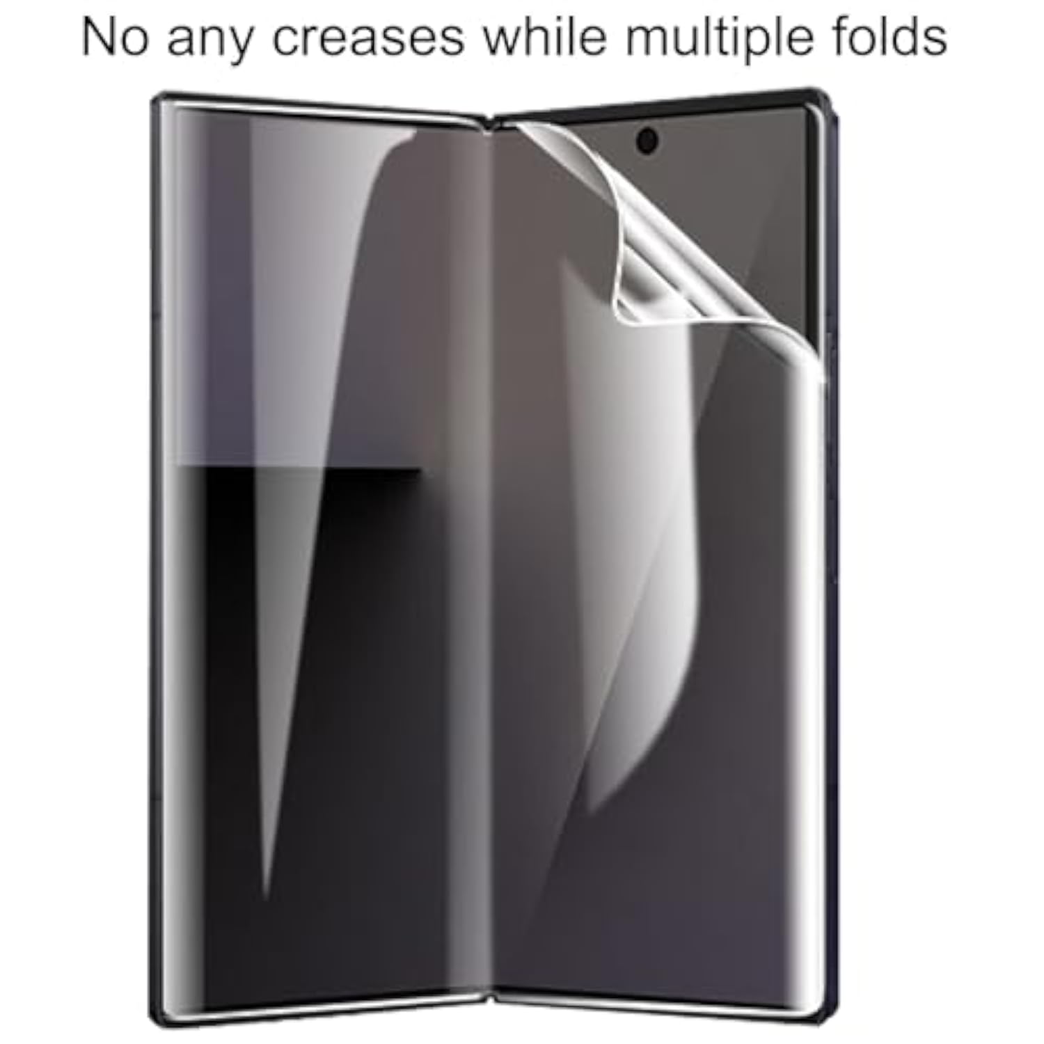 3 Pack Matte Inner Screen Protector For Samsung Galaxy Z Fold 7, 3 Pack Front Anti Glare Tempered Glass +3X Camera Lens Protector Film