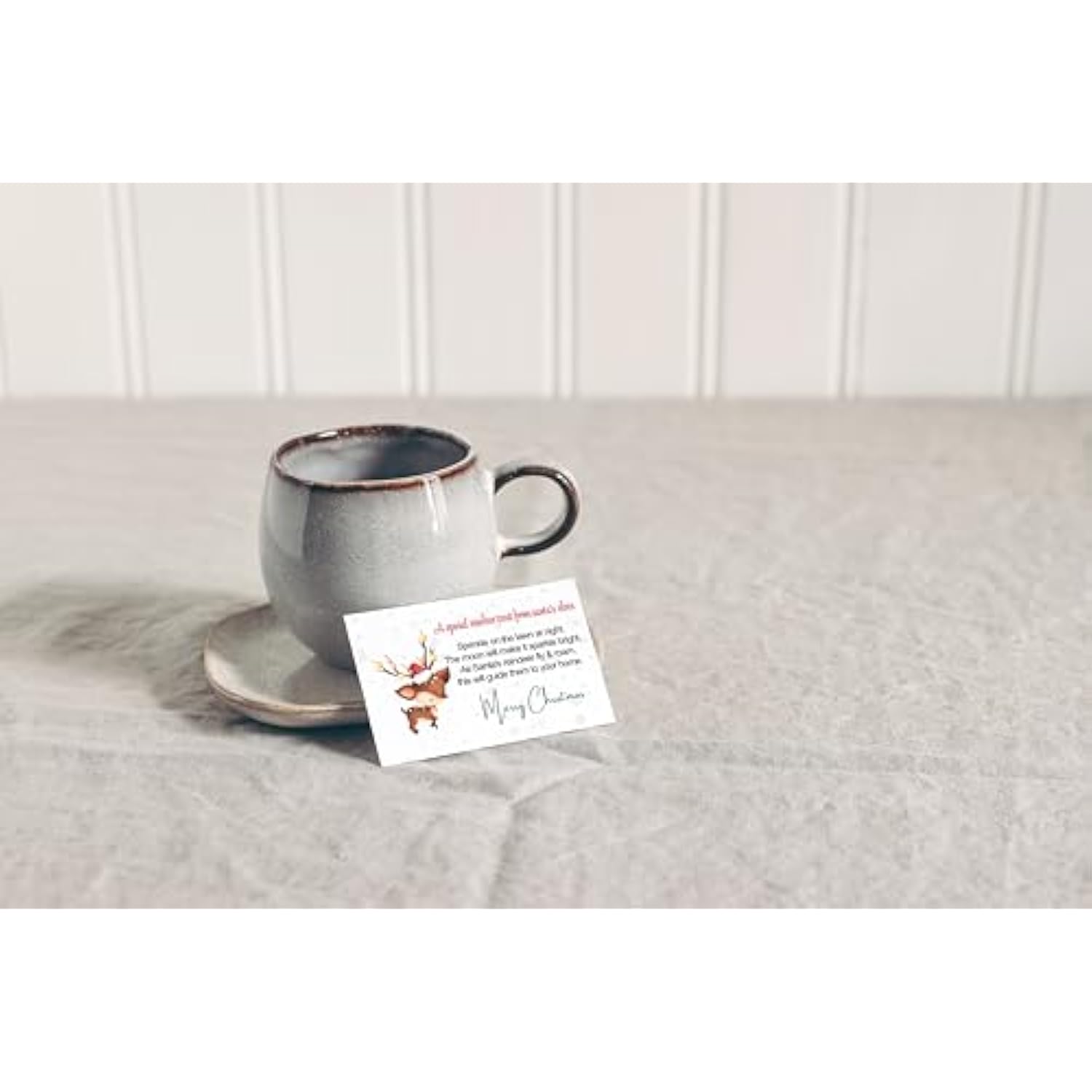 Magic Reindeer Food Gift Tags, Christmas Party Supplies Kids Gift Labels, 15 Pack