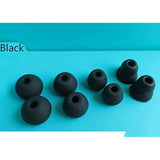 8Pcs Replacement Earbuds Eartips For Monster Beats Dr. Dre Urbeats Urbeats 2.0 Tour 2.0 Stereo Earphones (Black)