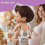 Baby Shower Scratch Off Games, Funny Lottery Card Ice Breaker For Baby Shower Party Favor Supplies, 40 Set Boys.