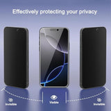 3 Pack Privacy Screen Protector For Iphone 16 Pro Max [6.9 Inch], Anti Spy Private Tempered Glass Anti-Scratch Case Friendly
