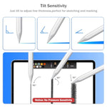Stylus Pen For Ipad 2025-2018 With Faster Charge,Tilt Sensor Pencil Compatible With Ipad 10/9/8/7/6,11Th A16,Air 11/13 M2/M3,Pro 11/13 M4,Pro 12.9",Air 5/4/3,Mini 7/6/5