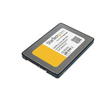 StarTech.com 2.5in SATA to Mini SATA SSD Adapter Enclosure - Mini PCIe ssd Ada