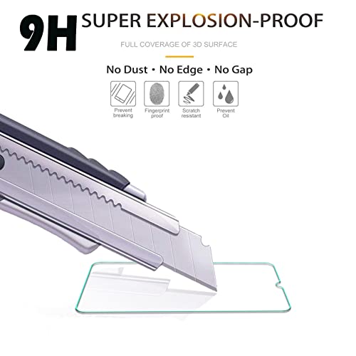 (3 Pack) Compatible For Samsung Galaxy A15 5G And Galaxy A15 Screen Protector Tempered Glass, Touch Sensitive,Case Friendly, 9H Hardness