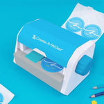 Xyron Create-a-Sticker, 5" Sticker and Label Maker Machine for Small Business and DIY Crafts, Includes Permanent Adhesive, Pre-Loaded (0501-05-10A)
