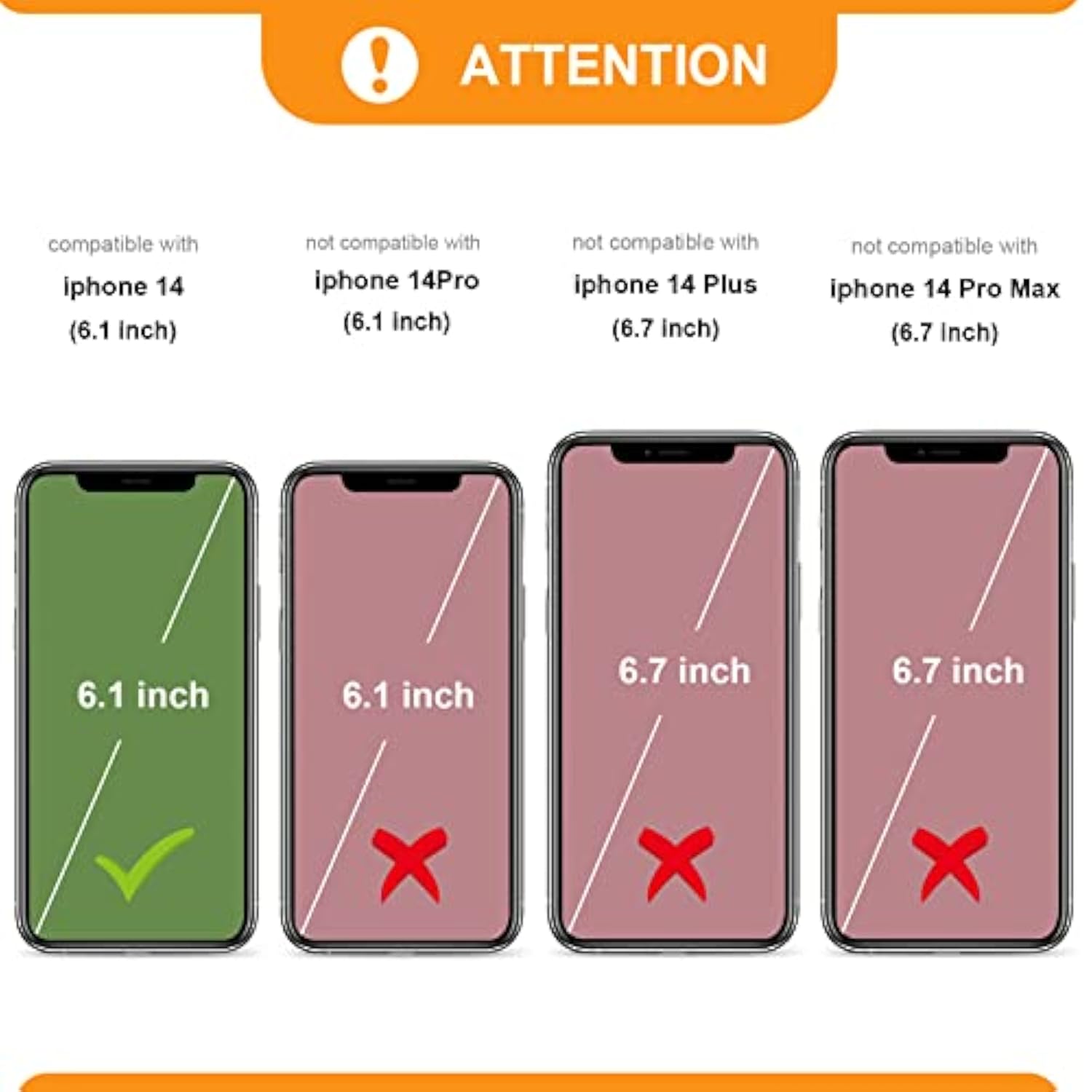 Detachable Wallet Case For Iphone 14 Rfid Blocking Card Slots Holder Premium Pu Leather Magnetic Kickstand Shockproof Wrist Strap Removable Flip Protective Cover 5G 6.1 Inch (Brown)