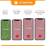 Detachable Wallet Case For Iphone 14 Rfid Blocking Card Slots Holder Premium Pu Leather Magnetic Kickstand Shockproof Wrist Strap Removable Flip Protective Cover 5G 6.1 Inch (Brown)